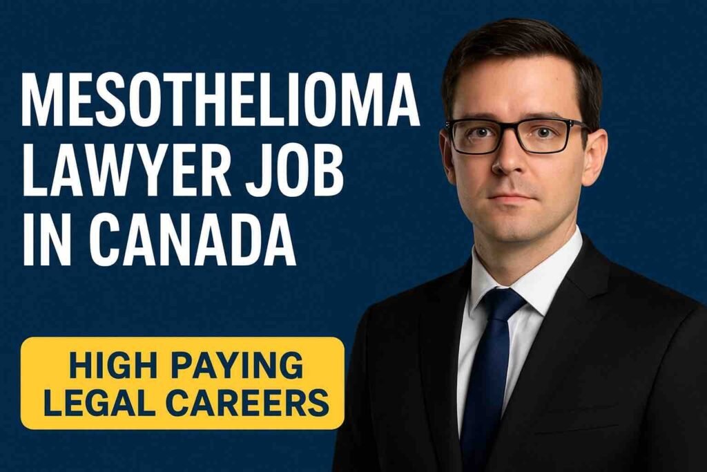 Mesothelioma Attorney Jobs in Canada & USA – High Paying Legal Careers